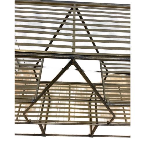 Demain (ドマン) アイアンシェルフ シルバー 186 4段