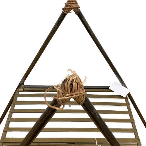 Demain (ドマン) アイアンシェルフ シルバー 186 4段