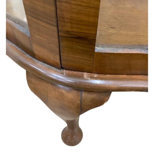 キャビネット ブラウン 鍵付 186 1枚扉