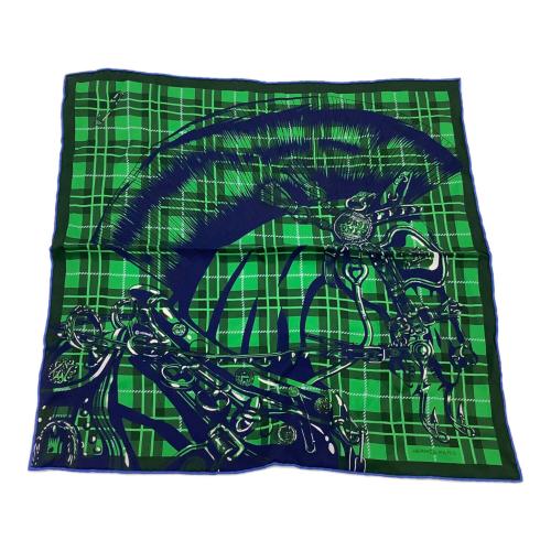 HERMES (エルメス) チーフ 42×42 HOURSEPOWER @