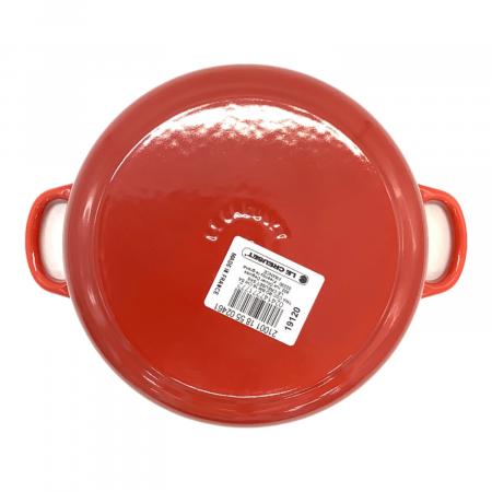 LE CREUSET (ルクルーゼ) 両手鍋 18cm レッド 1.8L ココット・ロンド