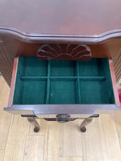 ジュエリーキャビネット ブラウン