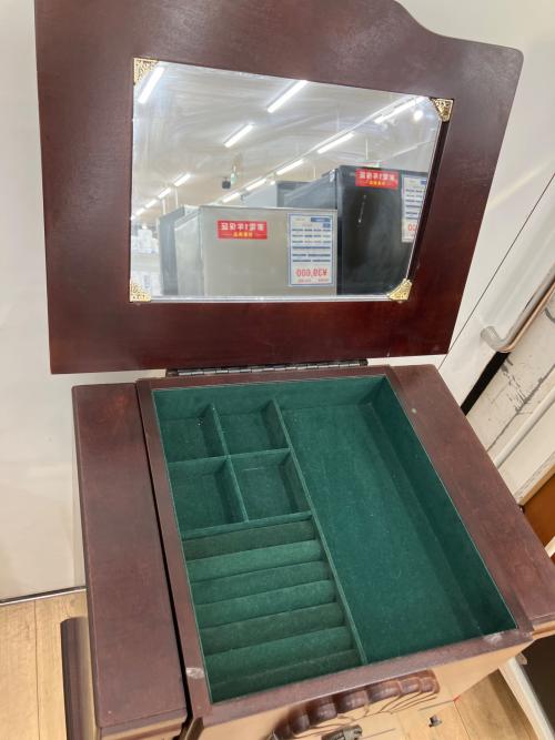 ジュエリーキャビネット ブラウン