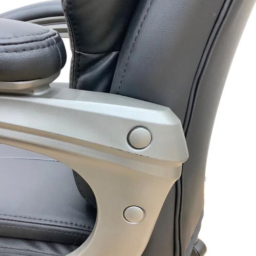 ニトリ オフィスチェア ブラック 合皮 エステン Nシールド