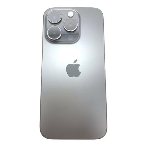 Apple iPhone15 Pro MTUC3J/A  SIM FREE 修理履歴無し 256GB バッテリー:Bランク(85%)