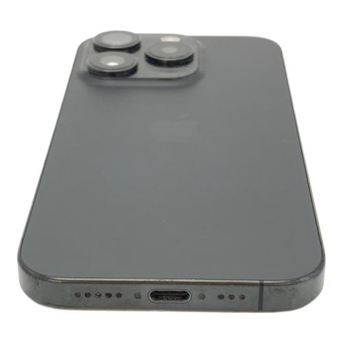 Apple iPhone15 Pro MTUC3J/A  SIM FREE 修理履歴無し 256GB バッテリー:Bランク(85%)