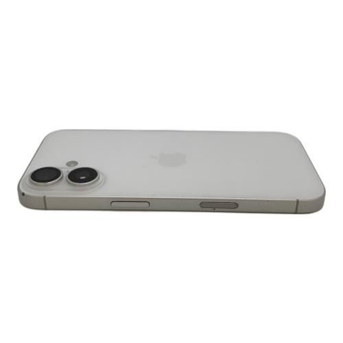 Apple iPhone16 MYDR3J/A サインアウト確認済 351901545076204 ▲(au) SIM FREE 修理履歴無し 128GB バッテリー:Aランク(92%) 程度:Cランク Blancco社データ消去済み