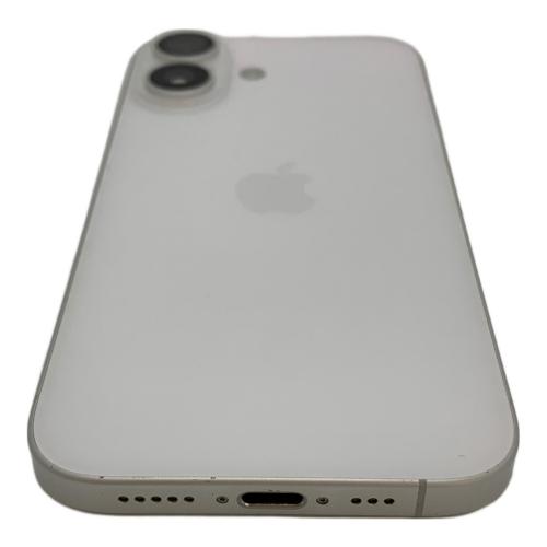 Apple iPhone16 MYDR3J/A サインアウト確認済 351901545076204 ▲(au) SIM FREE 修理履歴無し 128GB バッテリー:Aランク(92%) 程度:Cランク Blancco社データ消去済み