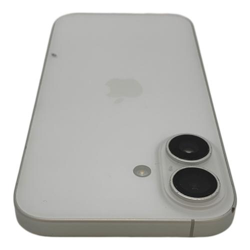 Apple iPhone16 MYDR3J/A サインアウト確認済 351901545076204 ▲(au) SIM FREE 修理履歴無し 128GB バッテリー:Aランク(92%) 程度:Cランク Blancco社データ消去済み
