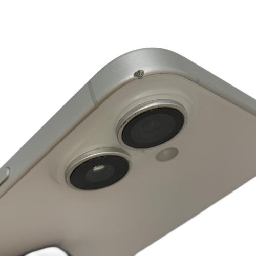 Apple iPhone16 MYDR3J/A サインアウト確認済 351901545076204 ▲(au) SIM FREE 修理履歴無し 128GB バッテリー:Aランク(92%) 程度:Cランク Blancco社データ消去済み