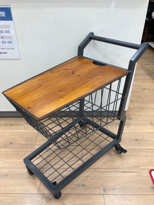 カート式ウッドプレート キャスター付
