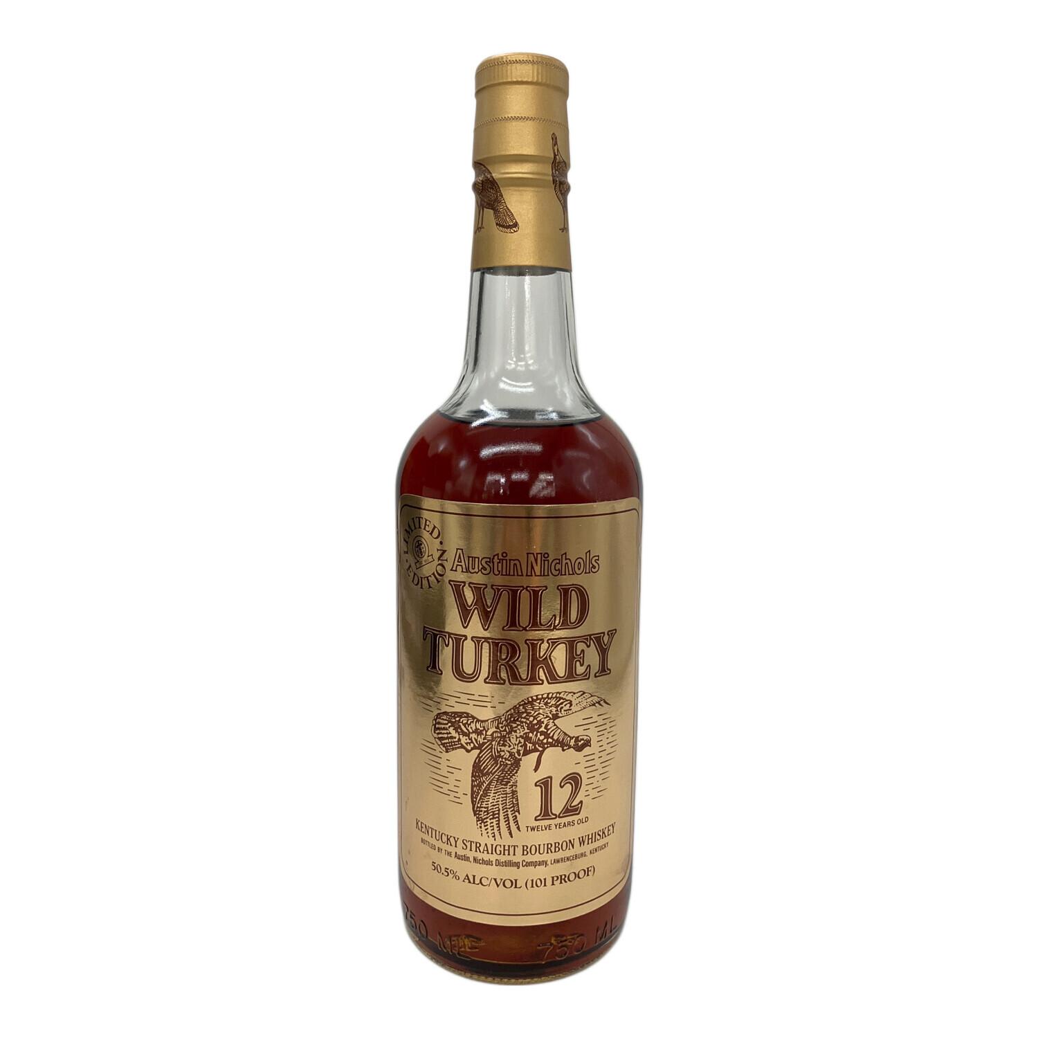 WILD TURKEY 12年 750ml ワイルドターキー ワイルドターキー 12年 異例のバーボン！装いを新たに長期熟成の