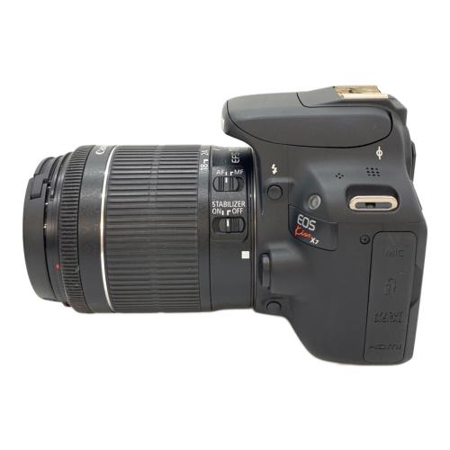 CANON デジタル一眼レフカメラ EOS Kiss X7/ベタツキ有 DS126441 1800万画素 APS-C 専用電池 SD・SDHC・SDXCカード対応 最高約4コマ/秒 1/4000～30秒 081072000906