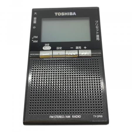 TOSHIBA (トウシバ) FM/AMラジオ TY-SPR8 2022年製 動作確認済み