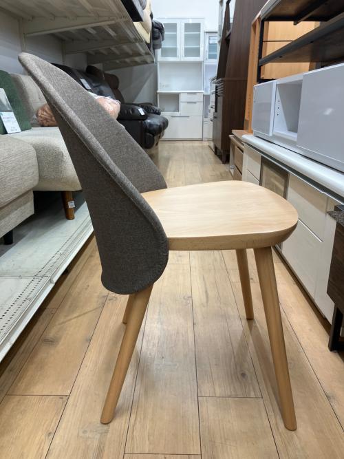 関家具 (セキカグ) ダイニングチェアー 141 ナチュラル×ライトグレー ビアンカ