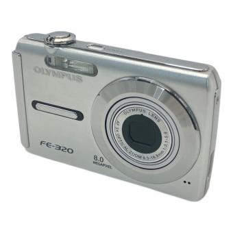 OLYMPUS (オリンパス) コンパクトデジタルカメラ キズ有 FE-320 800万画素 1/2.35型CCD 専用電池 xDピクチャーカード M41260561