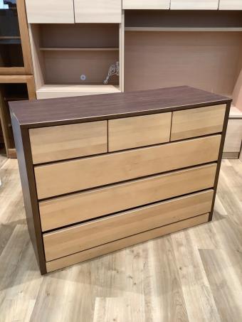 サンコウ チェスト 221 ブラウン×ナチュラル クプル