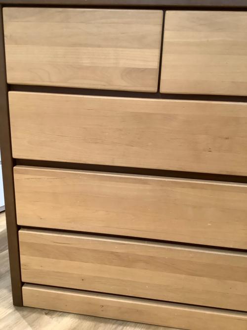 サンコウ チェスト 221 ブラウン×ナチュラル クプル