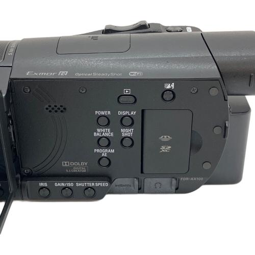 SONY (ソニー) 4Kデジタルビデオカメラ FDR-AX100
