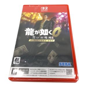 セガ 龍が如く0 誓いの場所 Director's Cut Nintendo Switch 2用ソフト CERO D (17歳以上対象)
