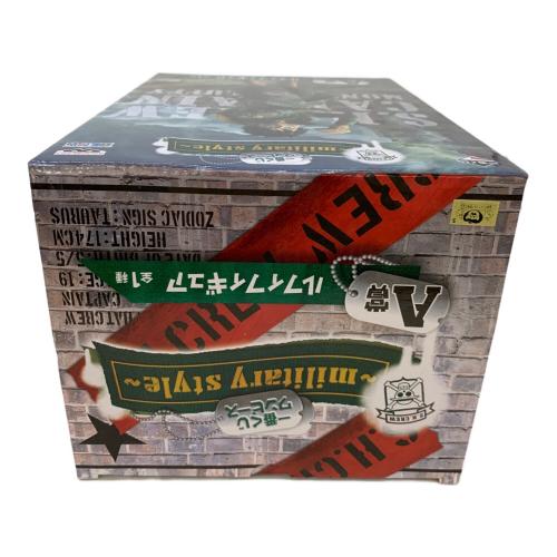 ルフィフィギュア ONE PIECE ミリタリー 一番くじ