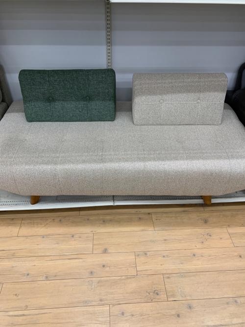 journal standard Furniture (ジャーナルスタンダードファニチャー) 2人掛けアイランドソファー 140 グレー×ダークグレー PLAYA