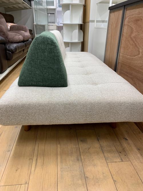 journal standard Furniture (ジャーナルスタンダードファニチャー) 2人掛けアイランドソファー 140 グレー×ダークグレー PLAYA