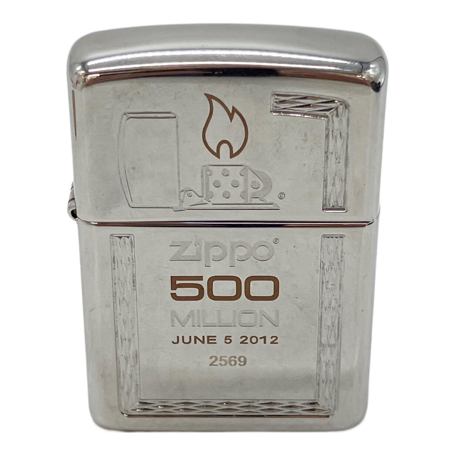 ZIPPO (ジッポ) ZIPPO 2012年製 キズ有 コイン付 生産5億個達成記念 No