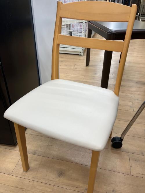 ニトリ ダイニング3点セット 207 ナチュラル×ホワイト テッサ