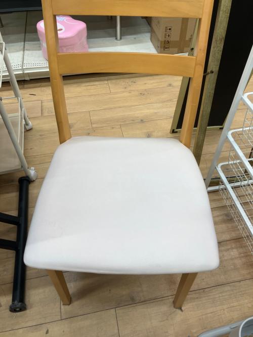 ニトリ ダイニング3点セット 207 ナチュラル×ホワイト テッサ