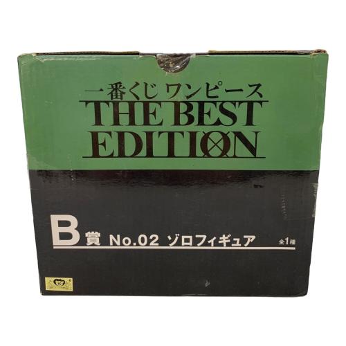 【未開封品】ロロノアゾロ ONE PIECE B賞 箱劣化 THE BEST EDITION
