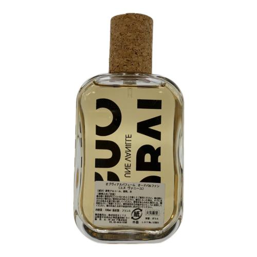 UNE VANILLE オードパルファム 100ml 残量80%-99%