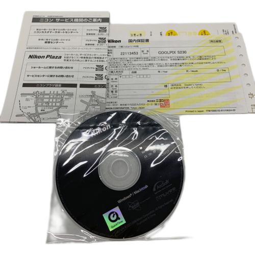Nikon (ニコン) コンパクトデジタルカメラ COOLPIXS230