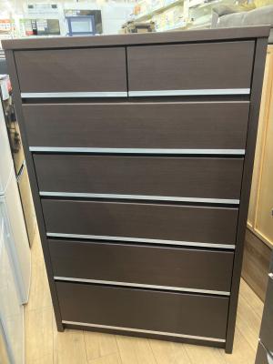 6段チェスト ブラウン