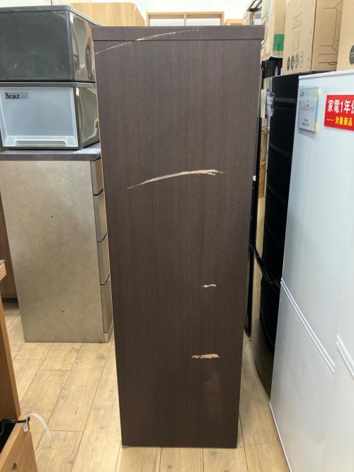 6段チェスト ブラウン