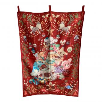 Pokemon Center (ポケモンセンター) 2024年 クリスマスタペストリー