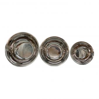 SHIN ETUS フタ付ボウル9点セット 箱劣化 シルバー