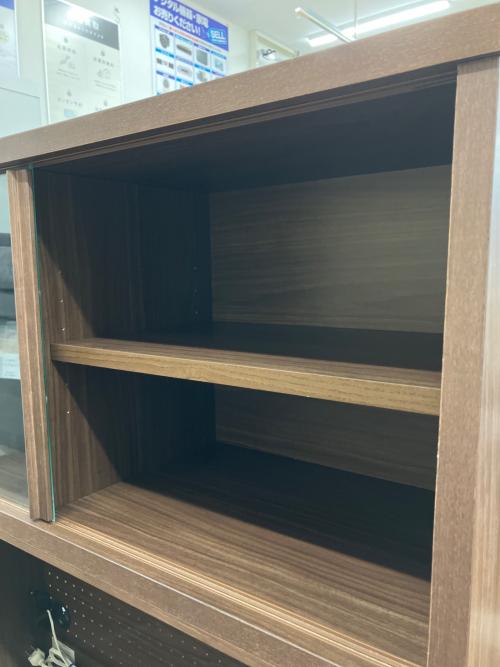 2枚扉レンジボード ブラウン