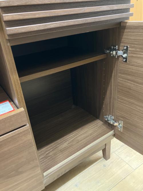 2枚扉レンジボード ブラウン