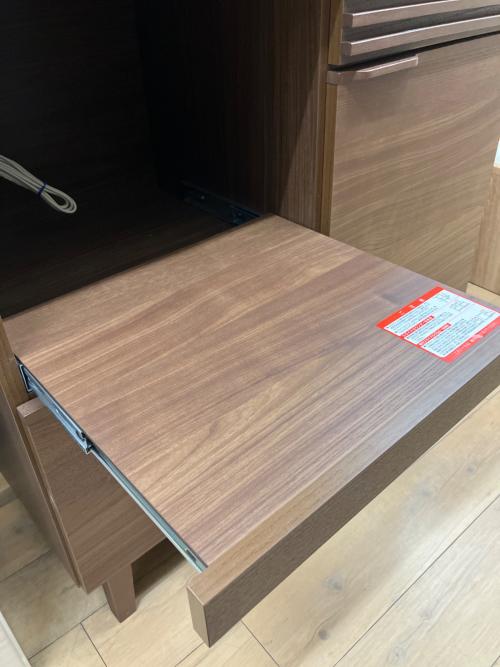 2枚扉レンジボード ブラウン