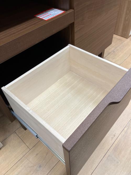 2枚扉レンジボード ブラウン