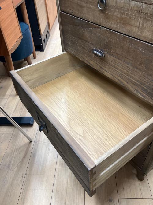 Knot antiques (ノットアンティークス) 5段チェスト ナチュラル