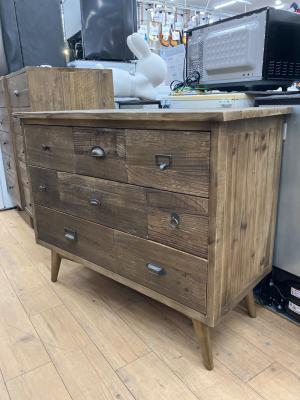 Knot antiques (ノットアンティークス) 3段チェスト ナチュラル アリス