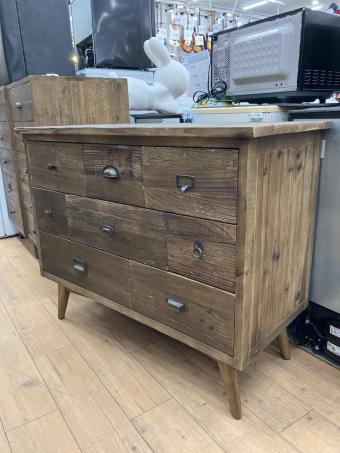 Knot antiques (ノットアンティークス) 3段チェスト ナチュラル アリス