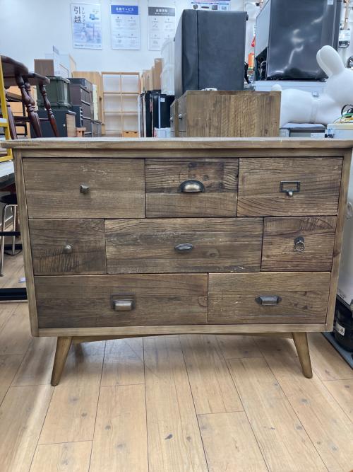 Knot antiques (ノットアンティークス) 3段チェスト ナチュラル アリス