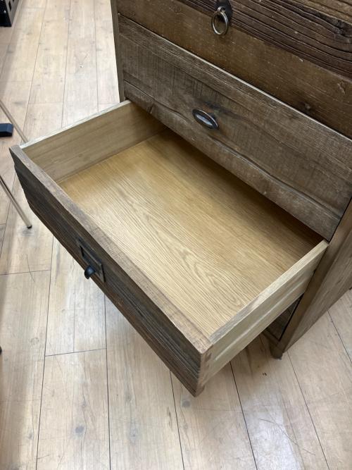 Knot antiques (ノットアンティークス) 5段チェスト ナチュラル アリス