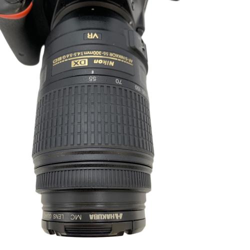 Nikon (ニコン) 一眼レフカメラ D5500 ズームレンズ付・画面キズ有 AF-S DX NIKKOR 55-300mm F4.5-5.6G ED