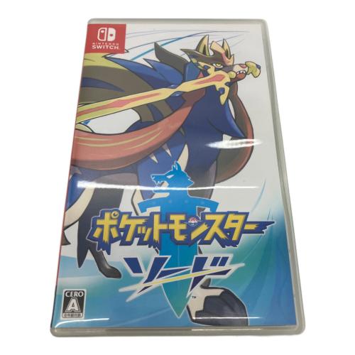 ポケットモンスター ソード/Switch/HACPALZAA/A 全年齢対象 Nintendo Switch用ソフト CERO A (全年齢対象)