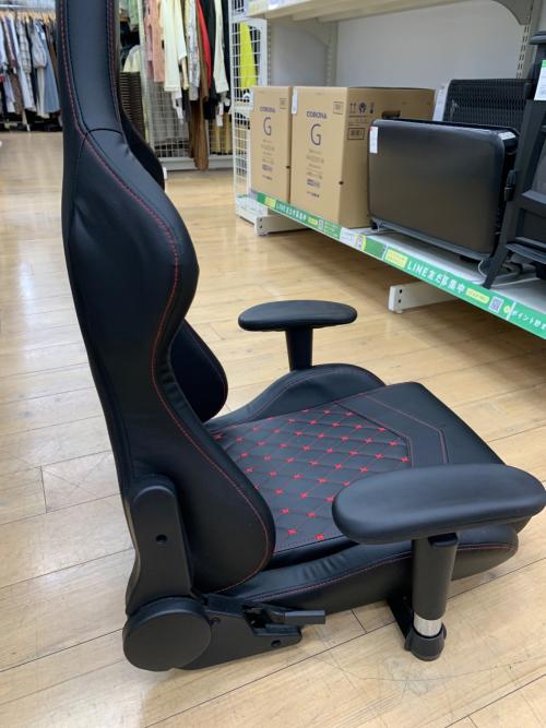 座椅子ゲーミングチェア ヨゴレ有 ブラック