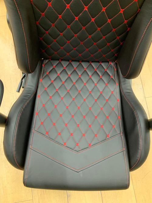 座椅子ゲーミングチェア ヨゴレ有 ブラック